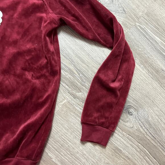 Knox Rose Women's Rust Red Long Sleeve Crewneck Sweatshirt - Size XS - NWT - Picture 6 of 9